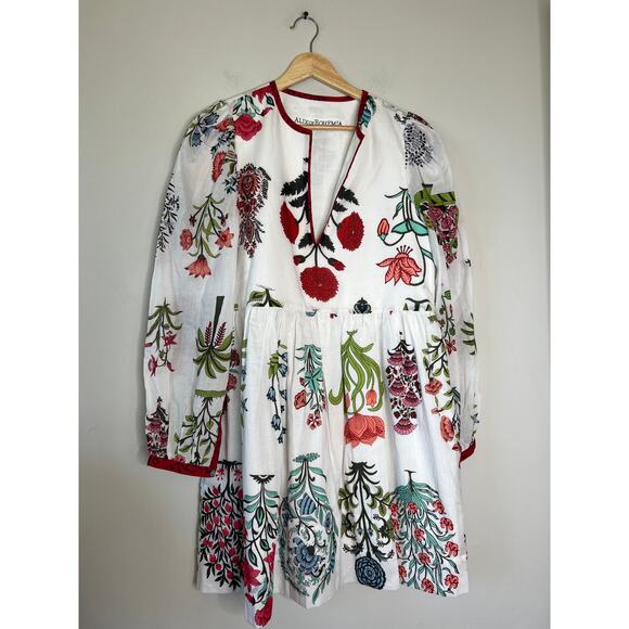 NEW Alix of Bohemian Winslow Flower Show Mini Dress Multi Color Size: Medium - Picture 2 of 7